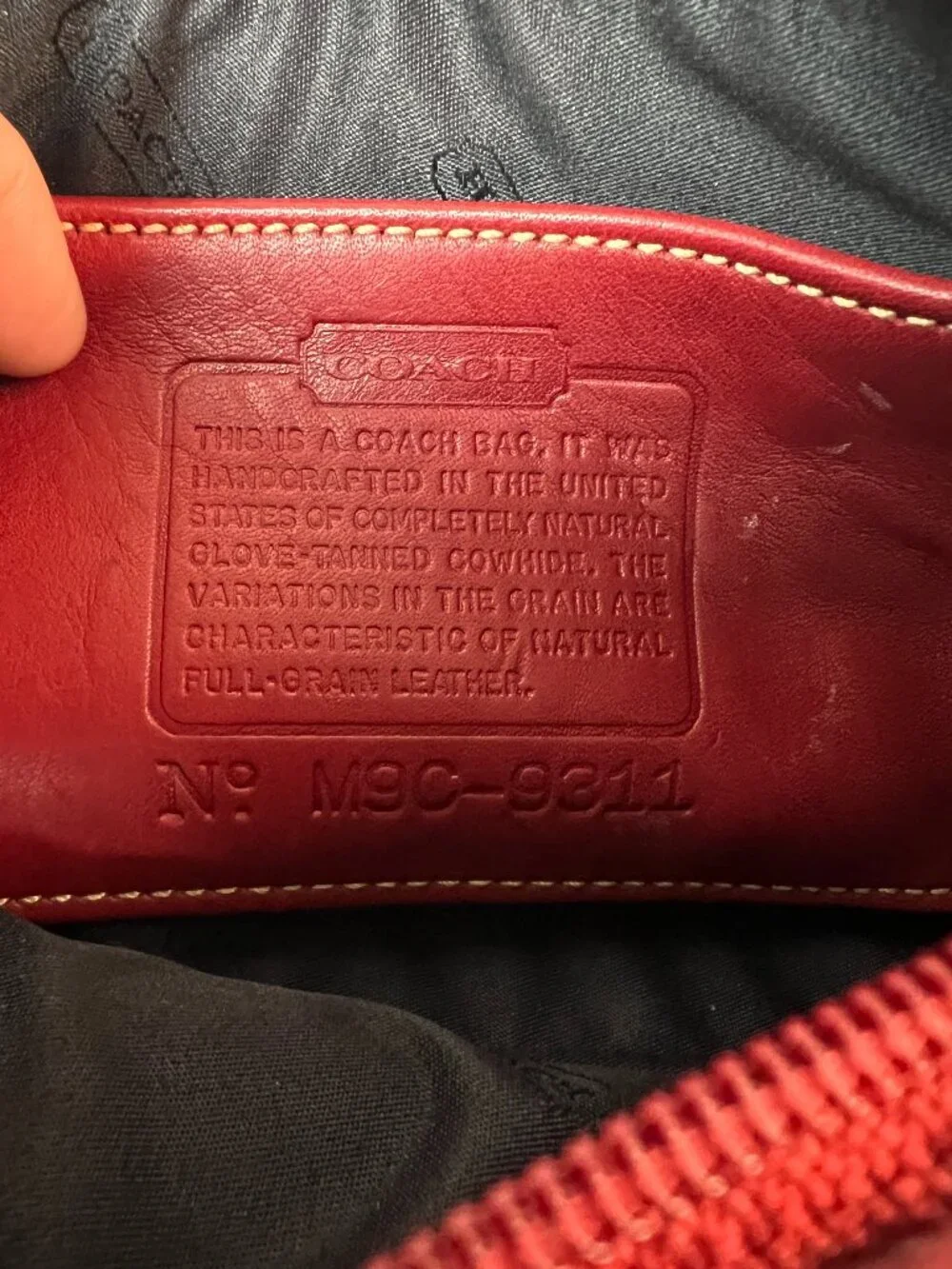 Coach Vintage 9311 Demi Bleecker Baguette